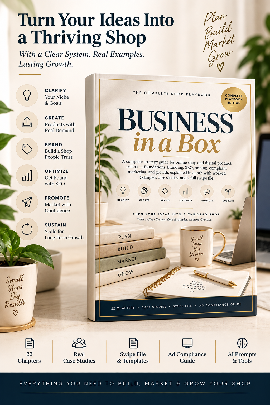 Business-in-a-Box: The Complete Shop Playbook PDF guide cover