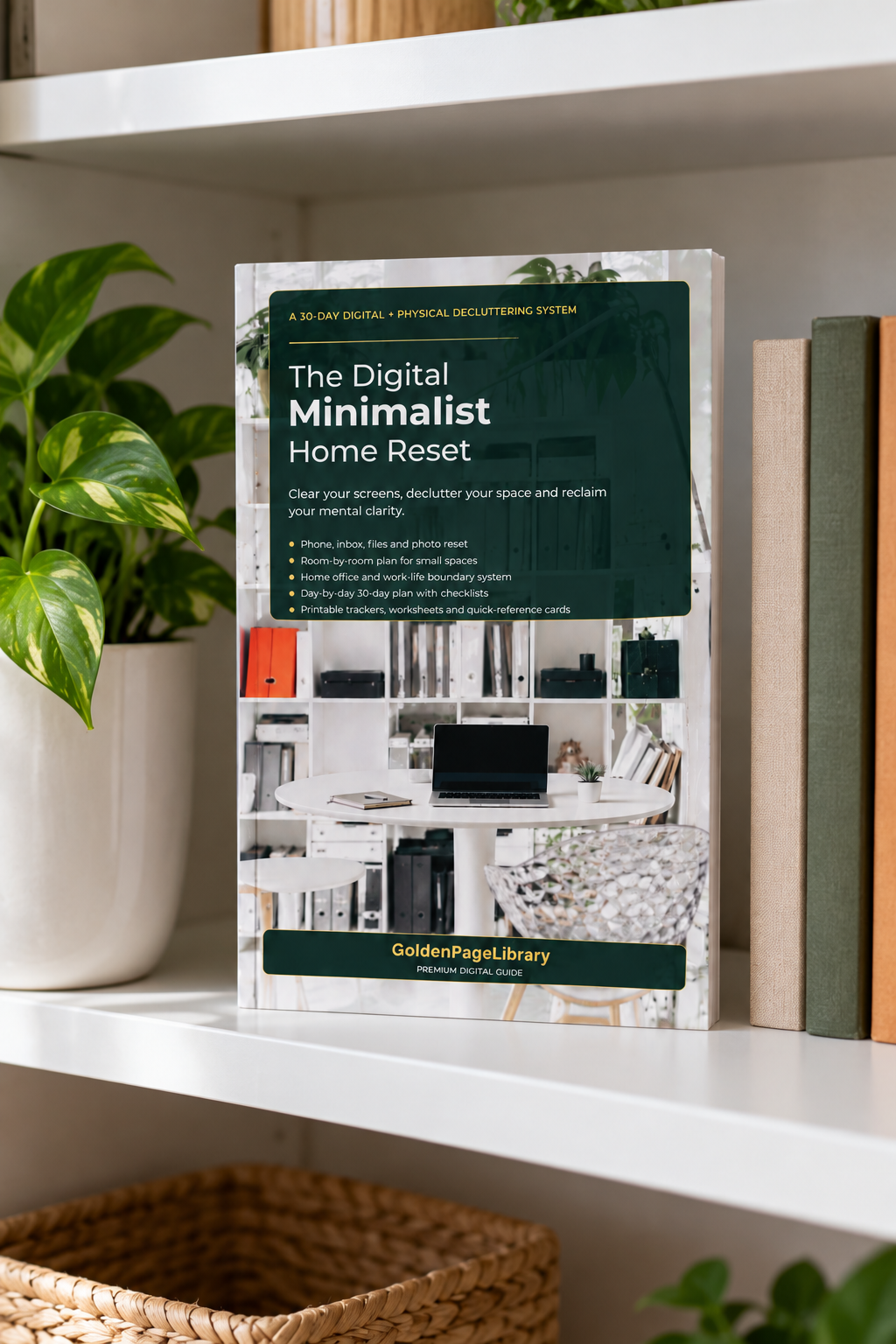The Digital Minimalist Home Reset – 30-Day Decluttering Guide