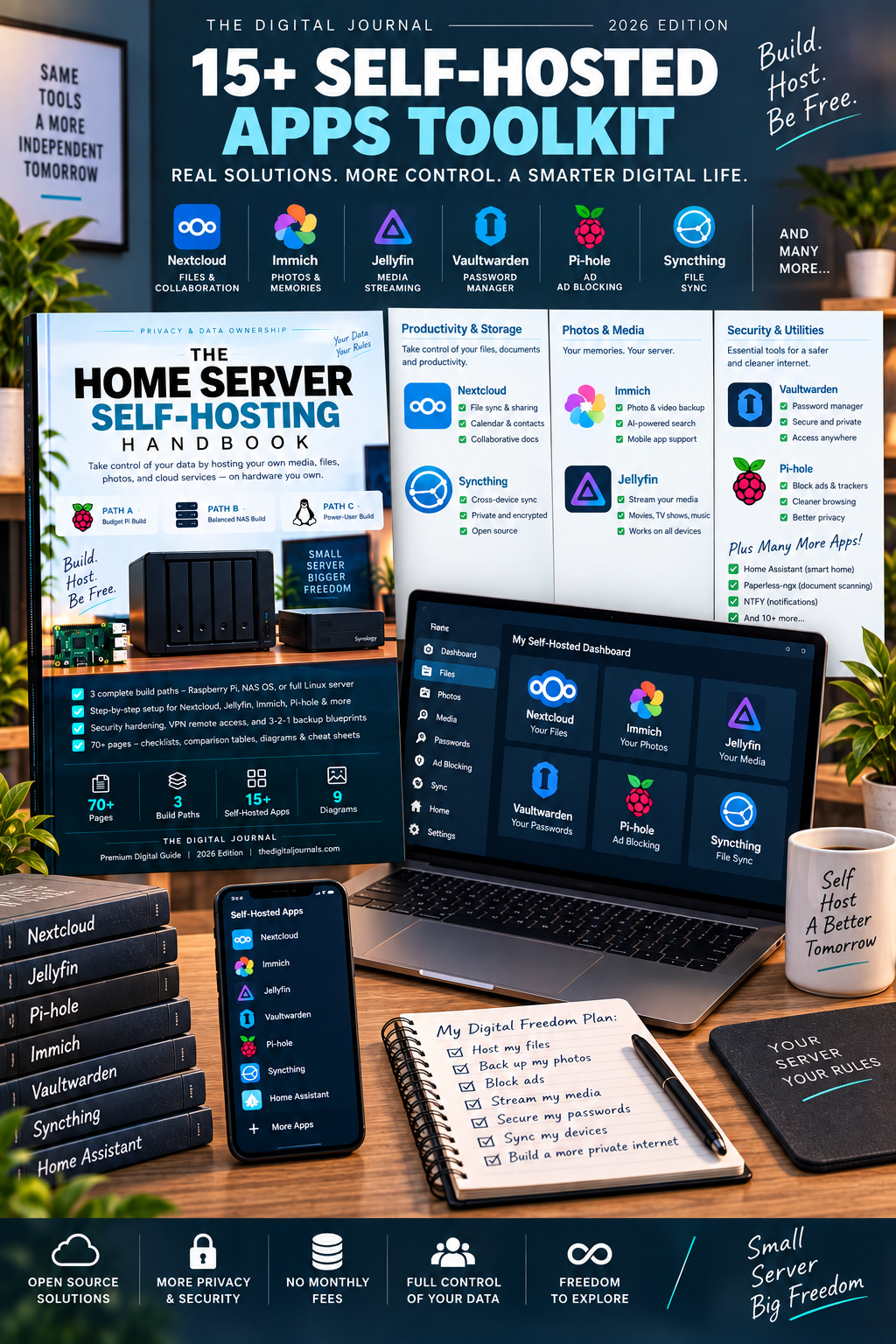 The Home Server Self-Hosting Handbook PDF – inside page preview 13