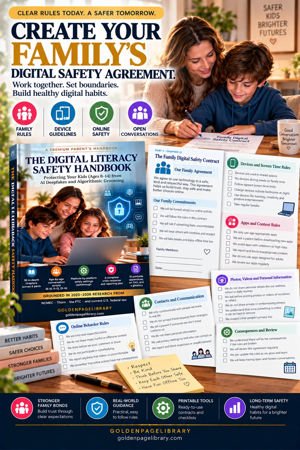 Digital Literacy Safety Handbook for Parents PDF – inside page preview 12
