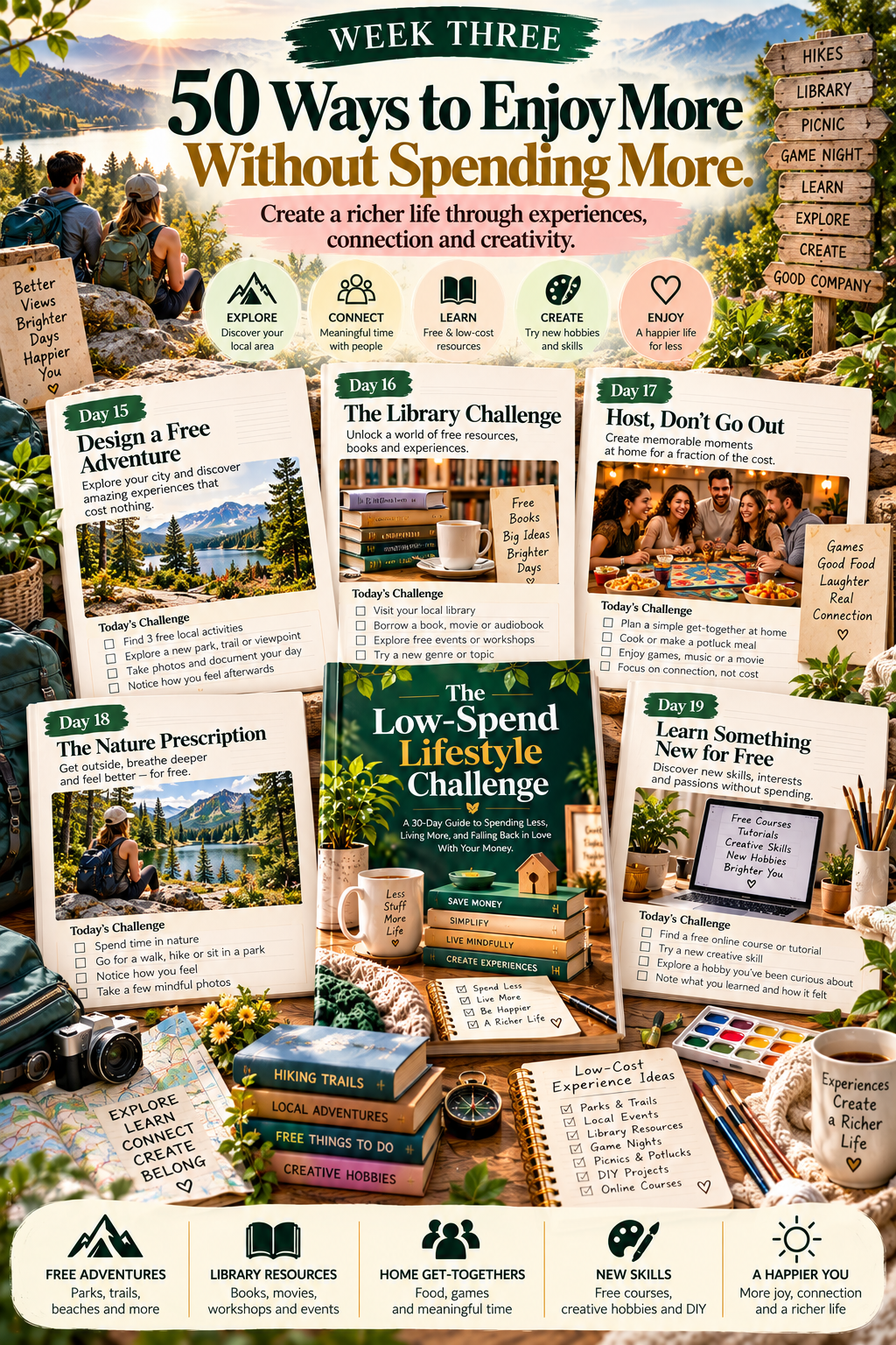 The Low-Spend Lifestyle Challenge PDF – inside page preview 12