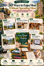 The Low-Spend Lifestyle Challenge PDF – inside page preview 12