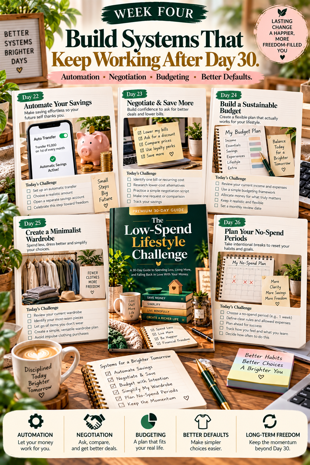 The Low-Spend Lifestyle Challenge PDF – inside page preview 11