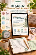 The Financial Anxiety Relief Toolkit PDF – inside page preview 10
