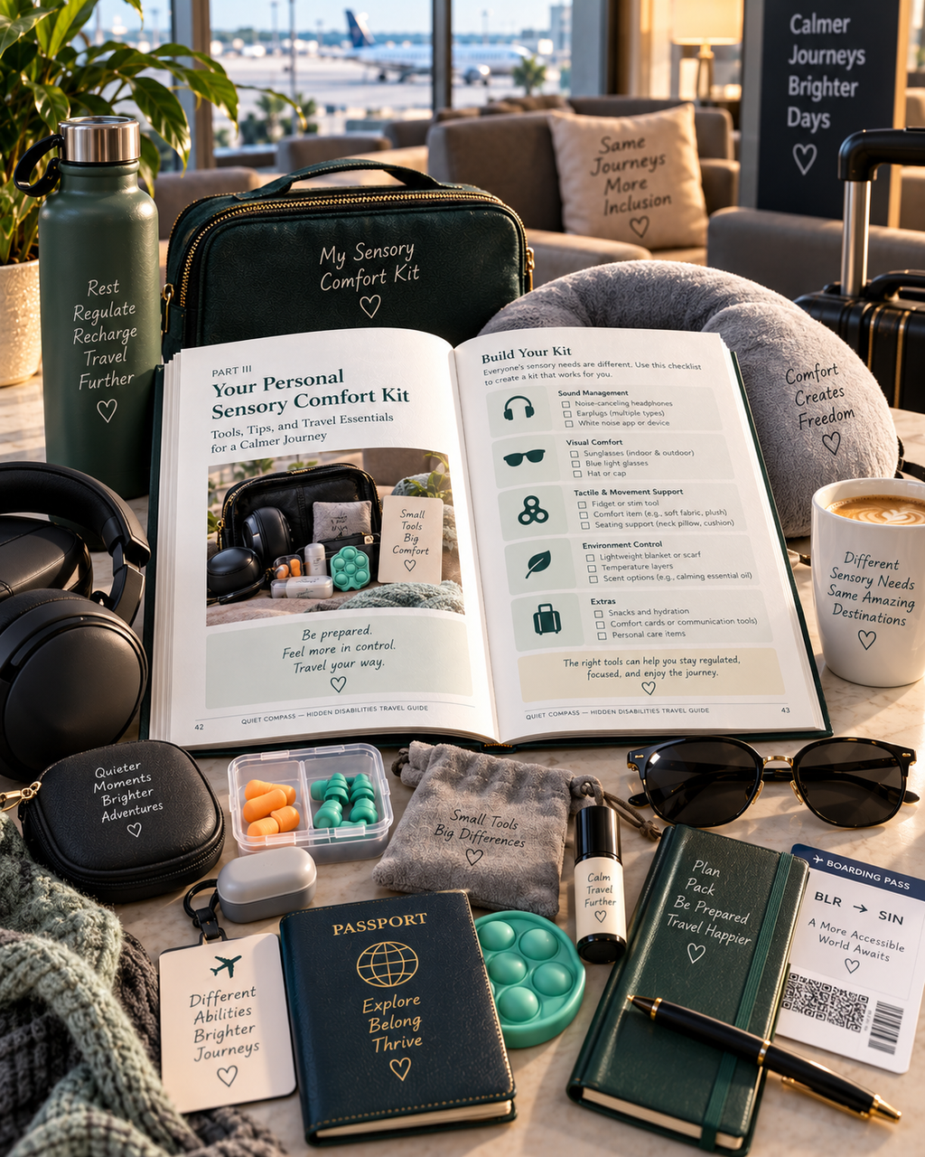 Quiet Compass Hidden Disabilities Travel Guide PDF – inside page preview 12
