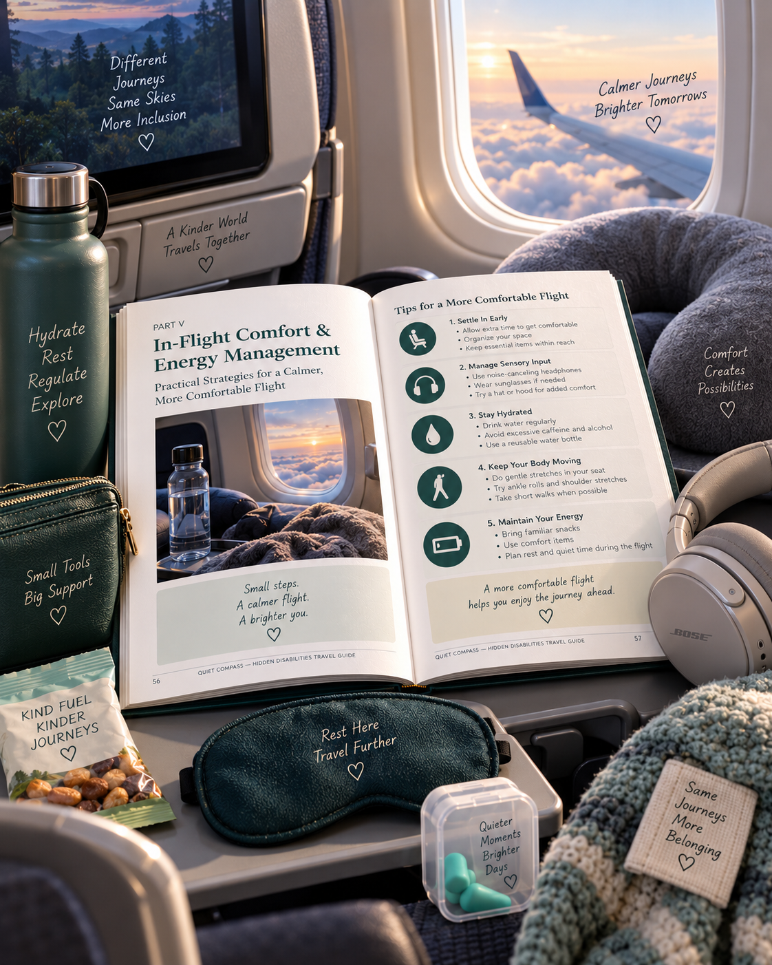 Quiet Compass Hidden Disabilities Travel Guide PDF – inside page preview 11