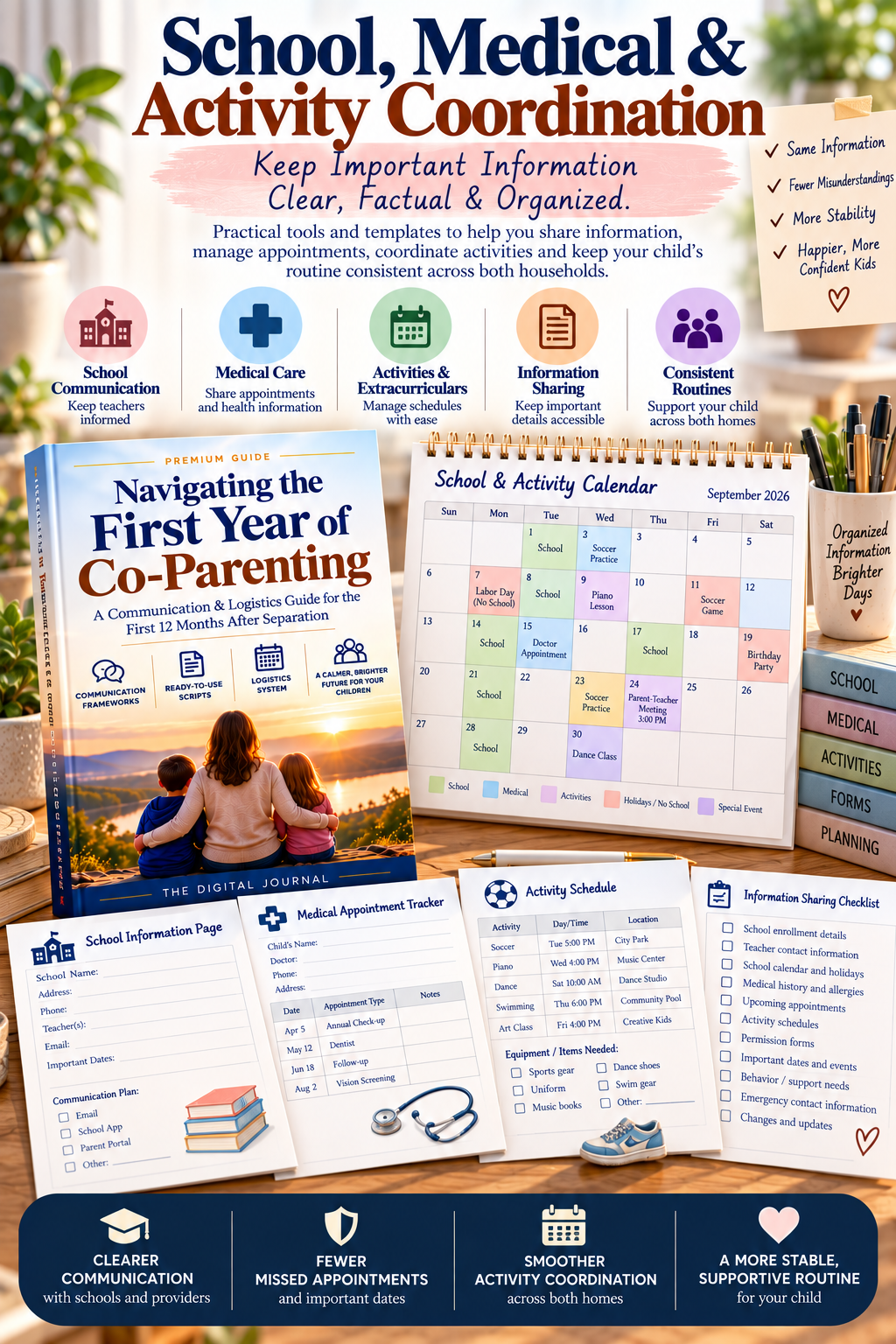 Navigating the First Year of Co-Parenting PDF – inside page preview 10