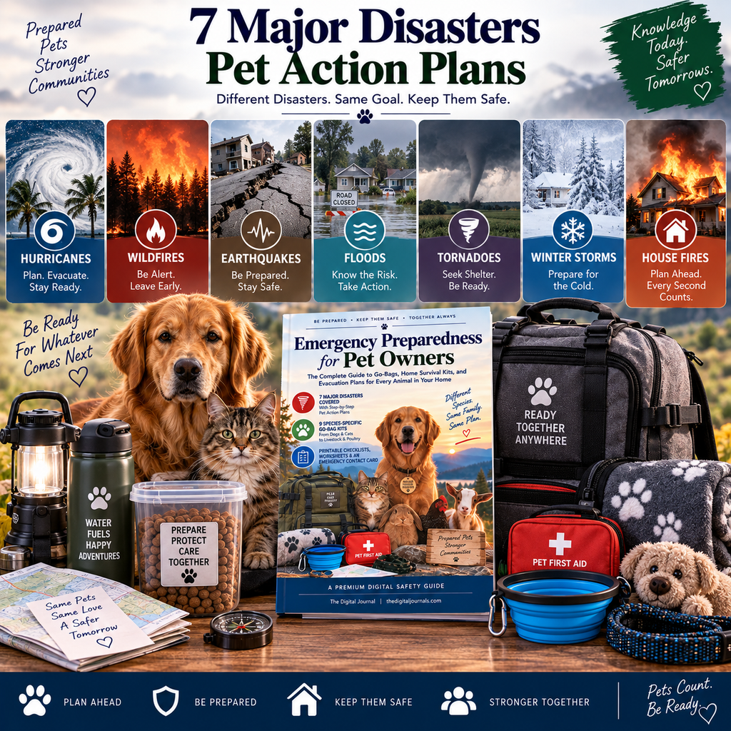 Pet Emergency Preparedness Guide PDF – inside page preview 11