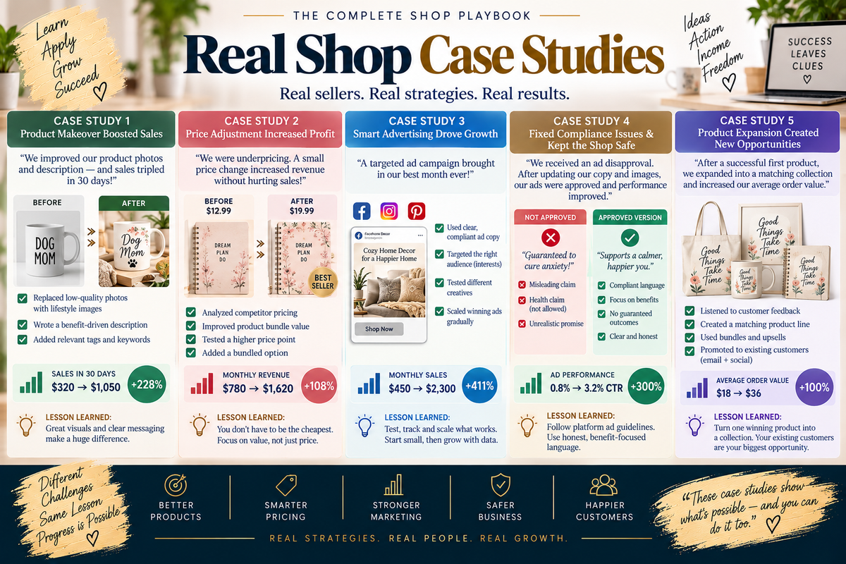 Page 13 from the Business-in-a-Box: The Complete Shop Playbook printable