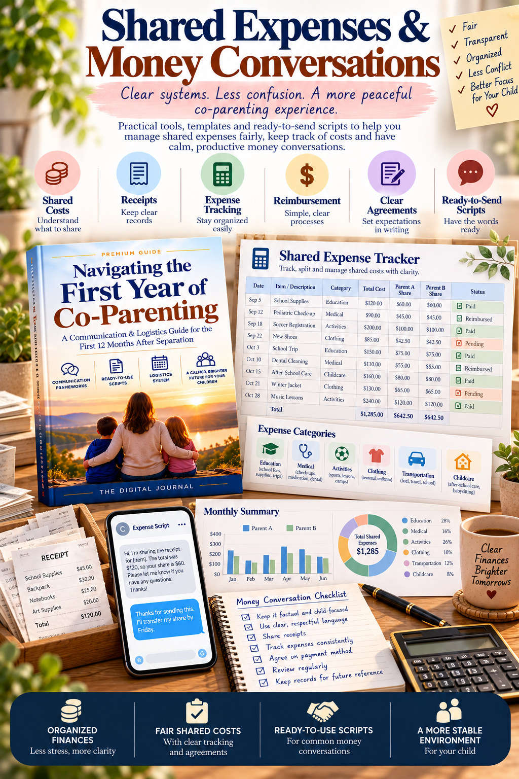 Navigating the First Year of Co-Parenting PDF – inside page preview 9