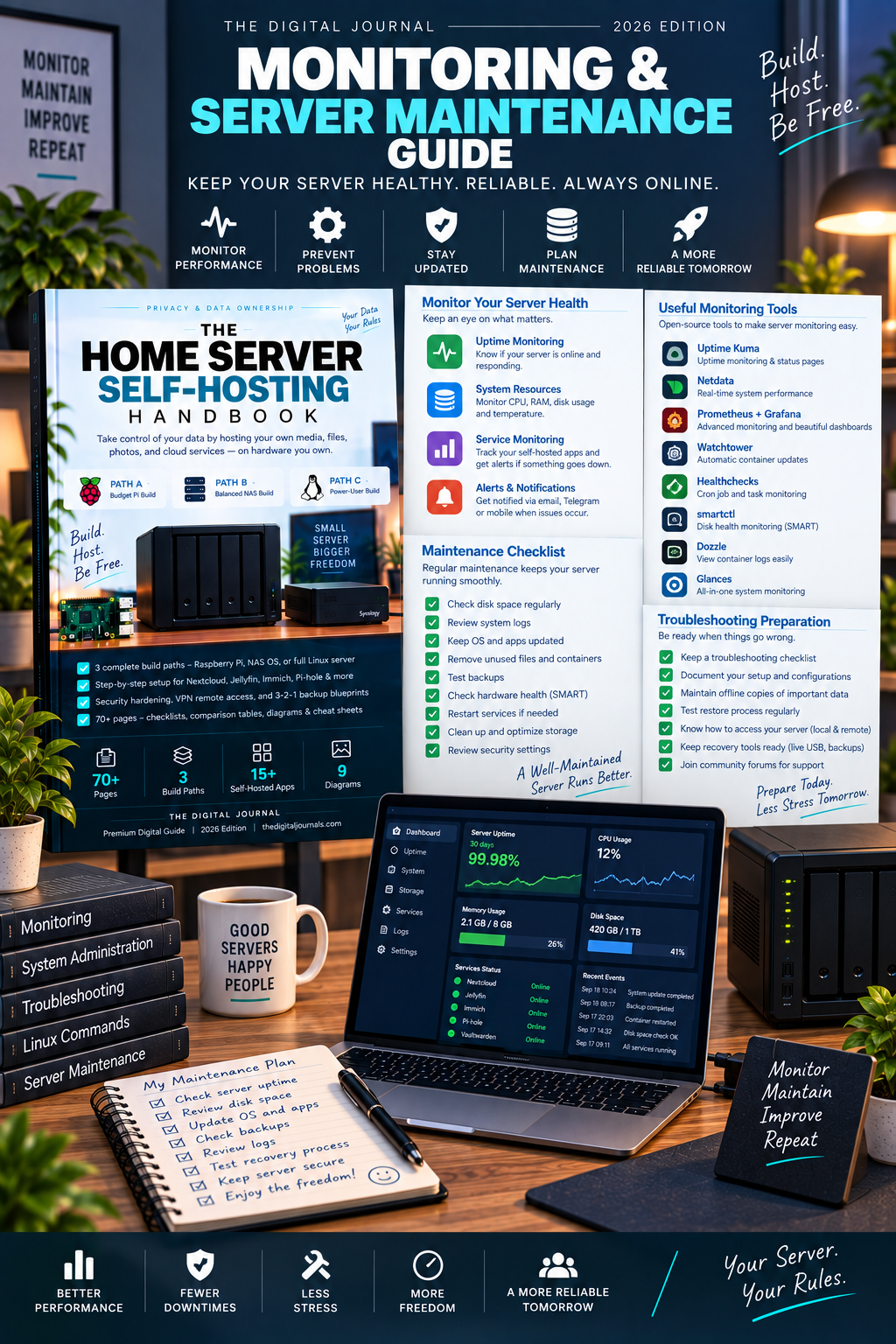 The Home Server Self-Hosting Handbook PDF – inside page preview 10
