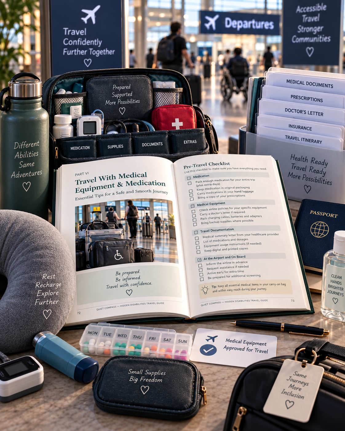 Quiet Compass Hidden Disabilities Travel Guide PDF – inside page preview 10