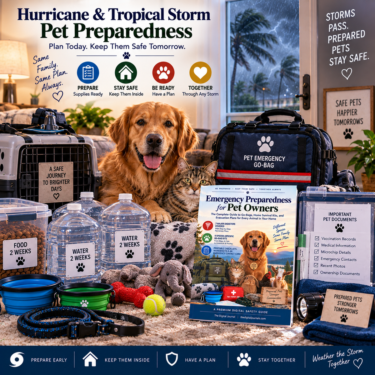 Pet Emergency Preparedness Guide PDF – inside page preview 10