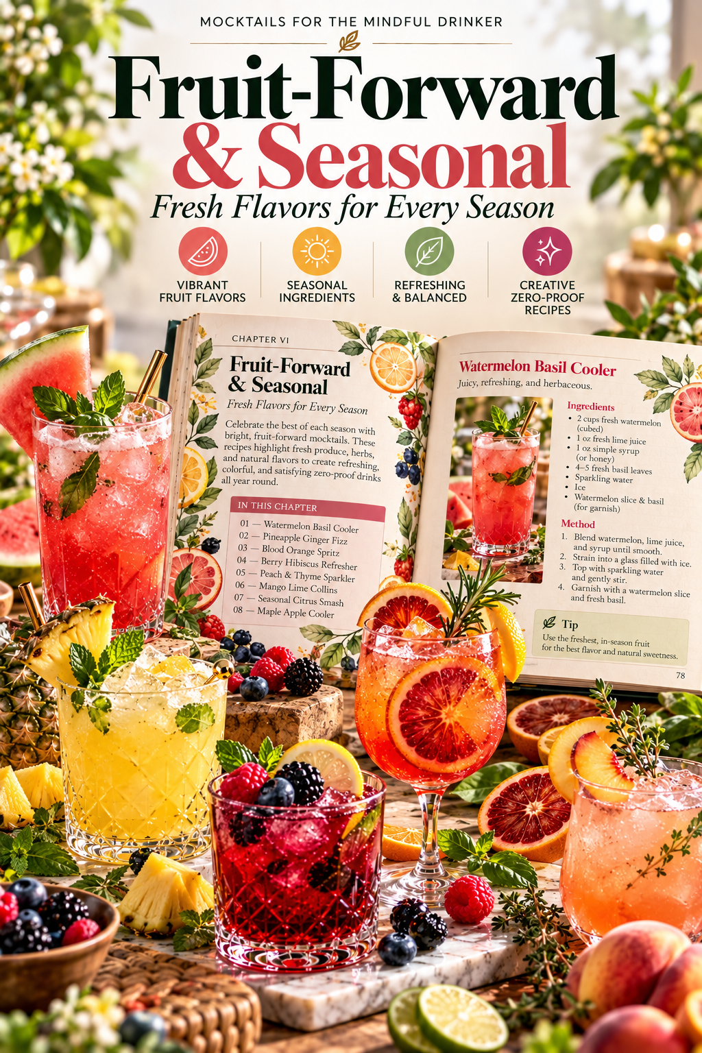 Mocktails for the Mindful Drinker PDF – inside page preview 9