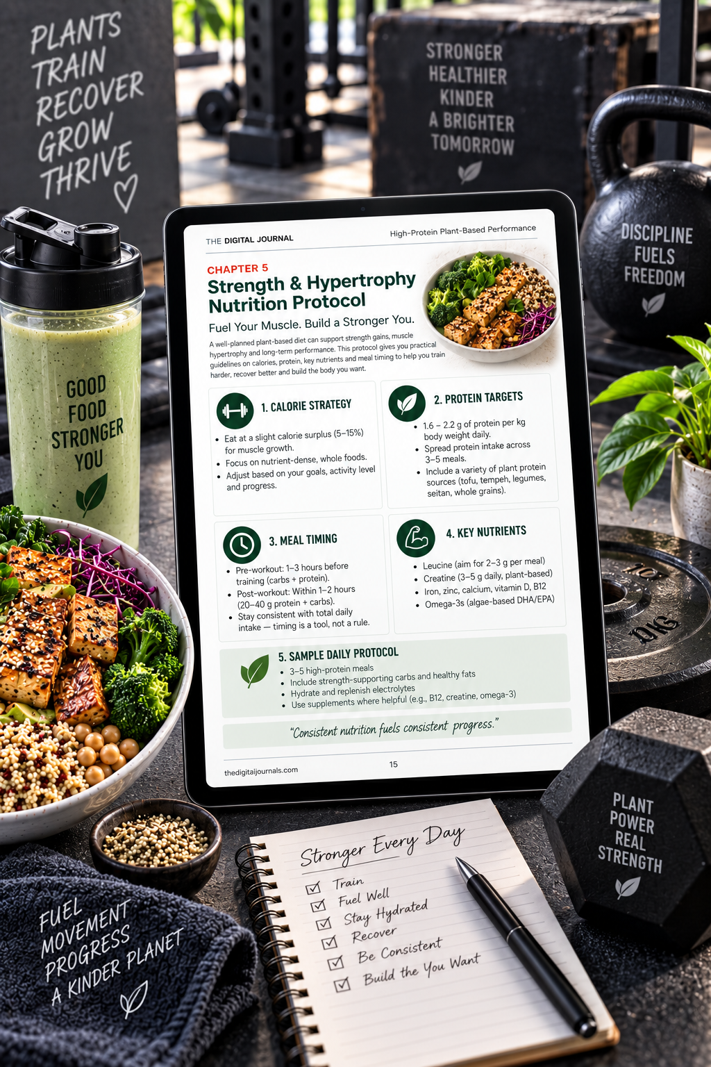High-Protein Plant-Based Performance PDF – inside page preview 9