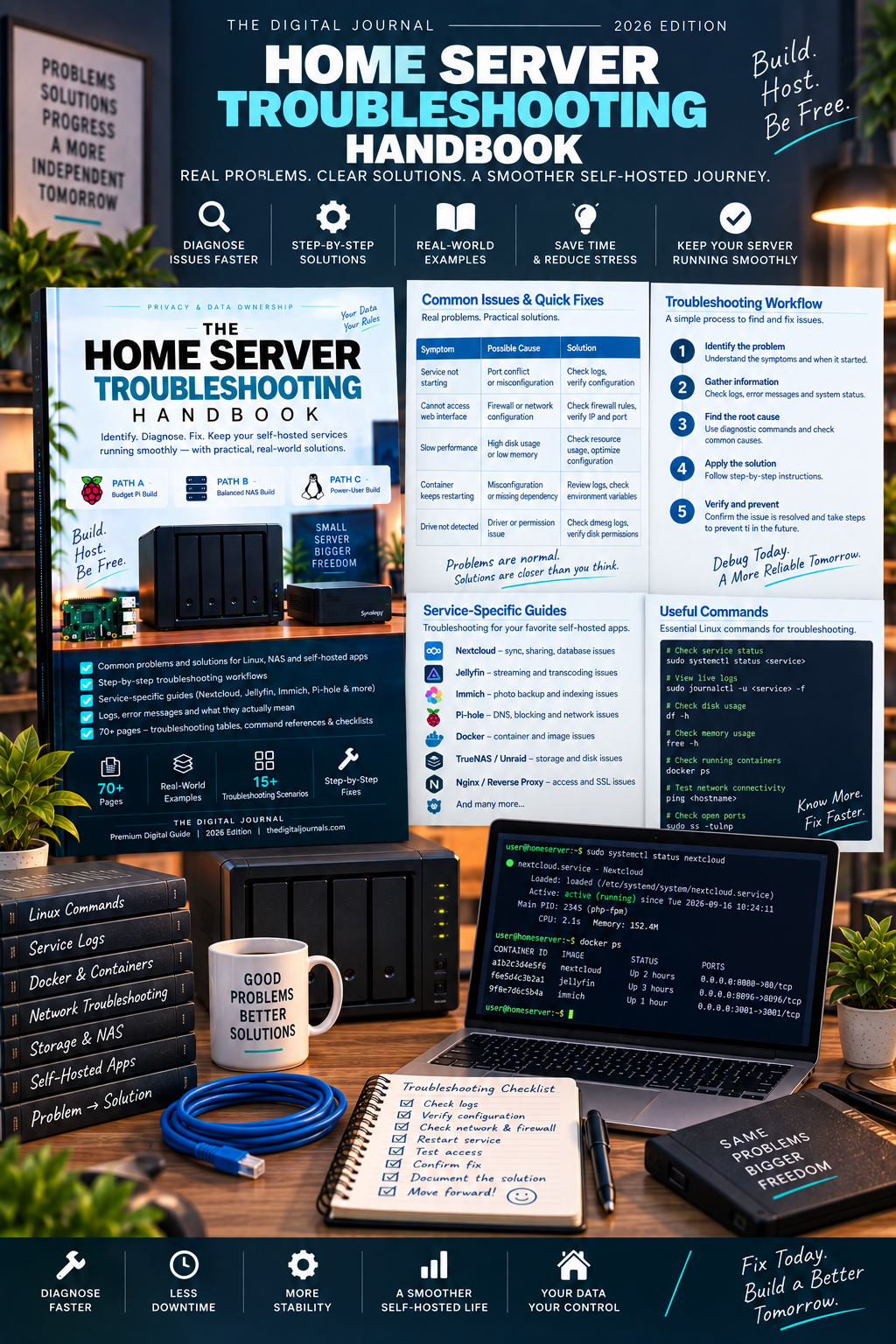 The Home Server Self-Hosting Handbook PDF – inside page preview 9