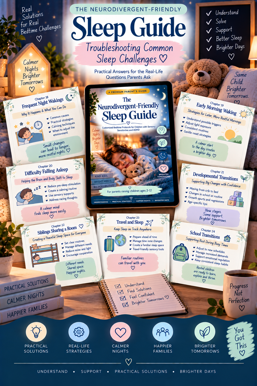 The Neurodivergent-Friendly Sleep Guide PDF – inside page preview 8