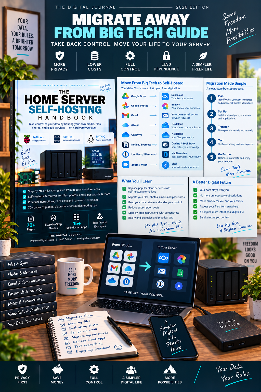 The Home Server Self-Hosting Handbook PDF – inside page preview 8