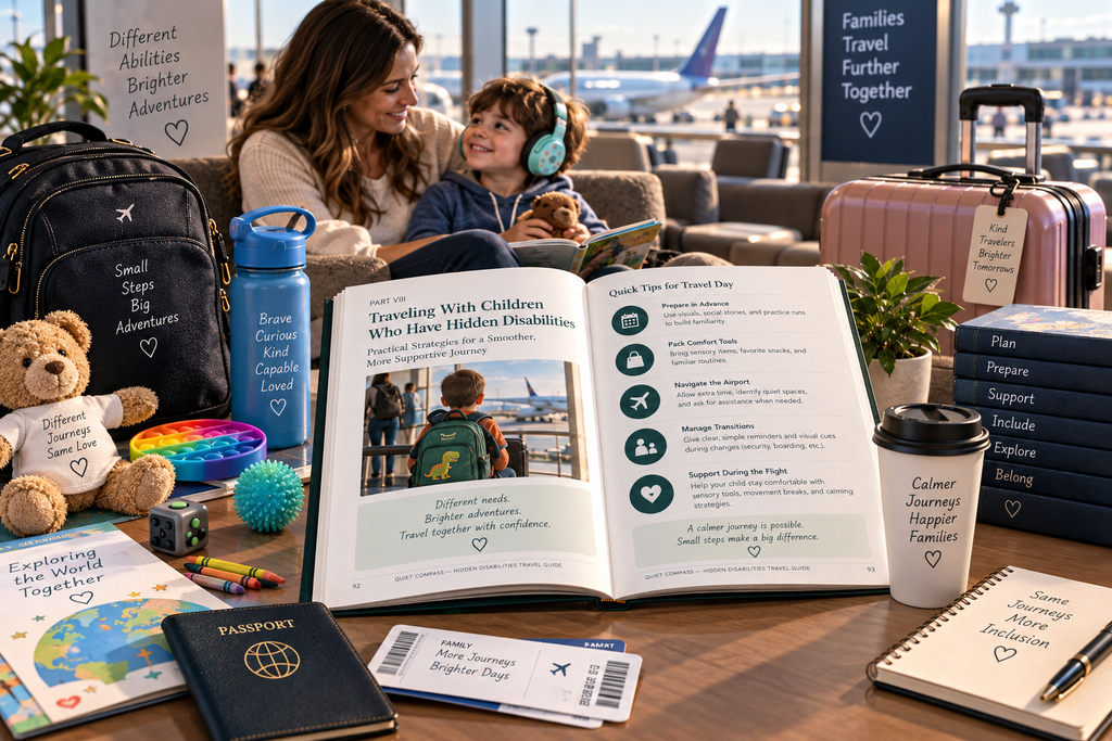 Quiet Compass Hidden Disabilities Travel Guide PDF – inside page preview 8
