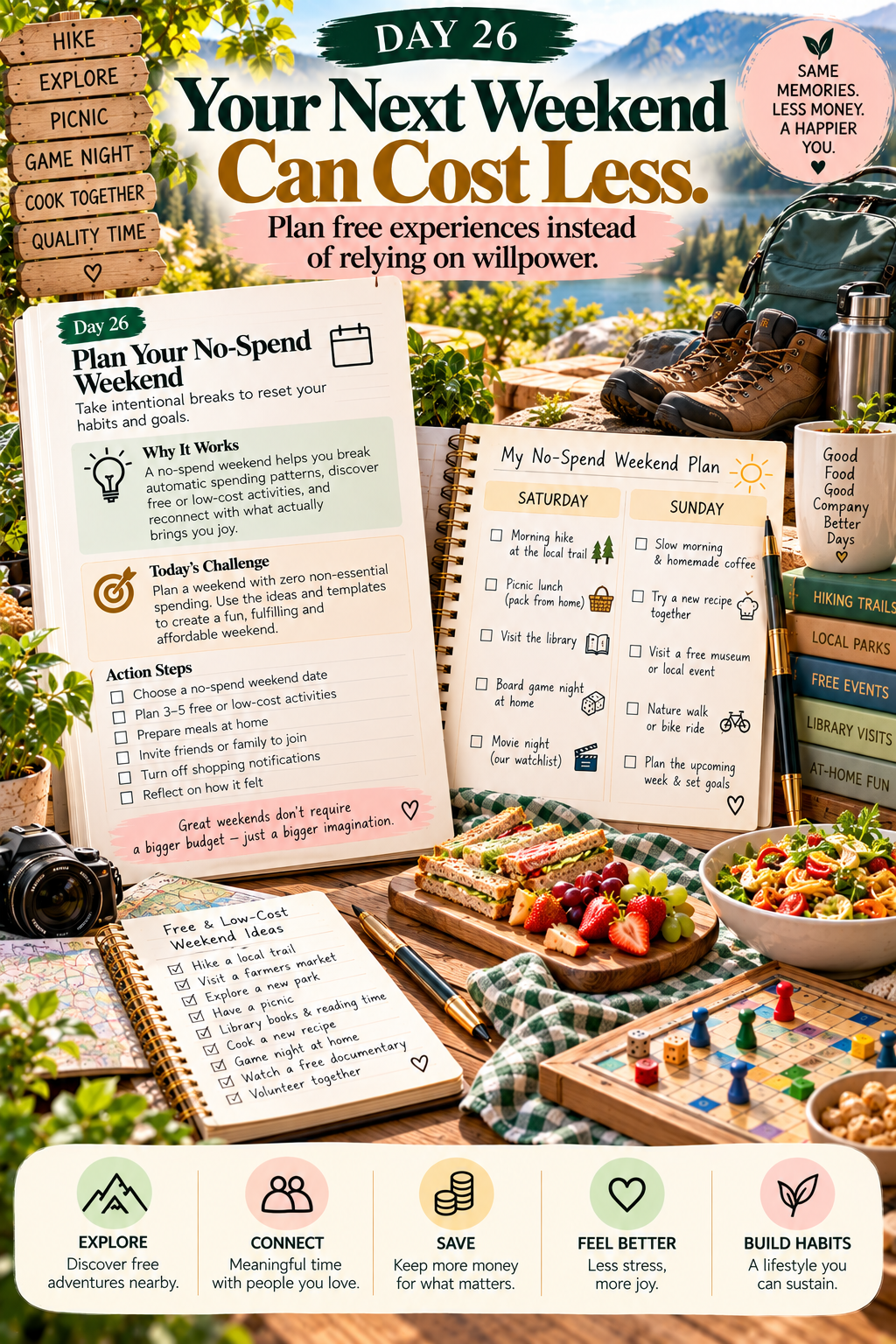 The Low-Spend Lifestyle Challenge PDF – inside page preview 7