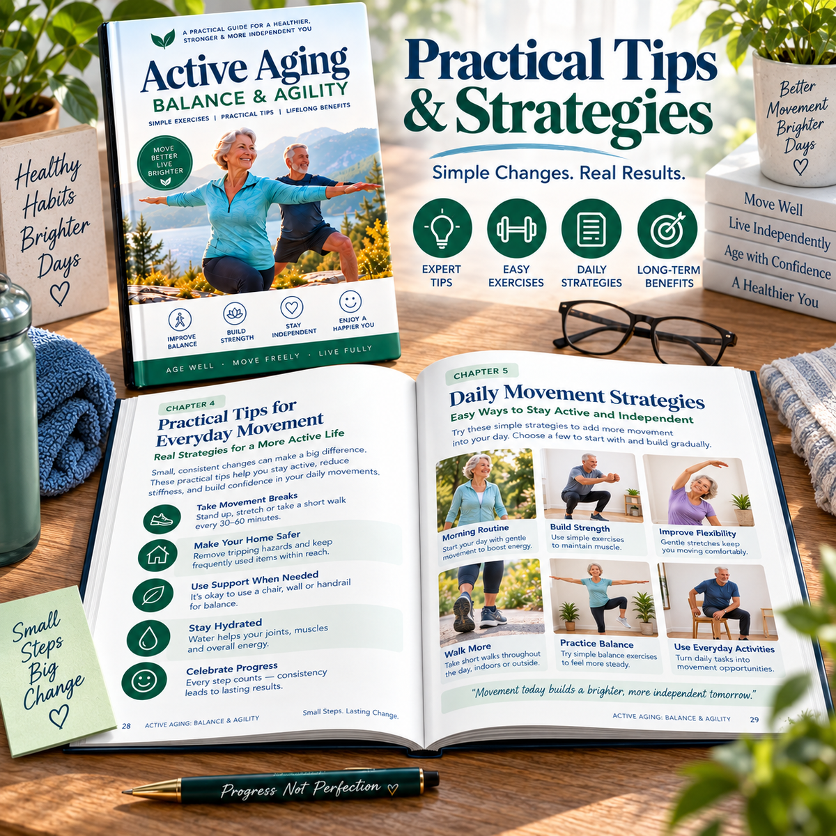 Active Aging: Balance & Agility PDF – inside page preview 8