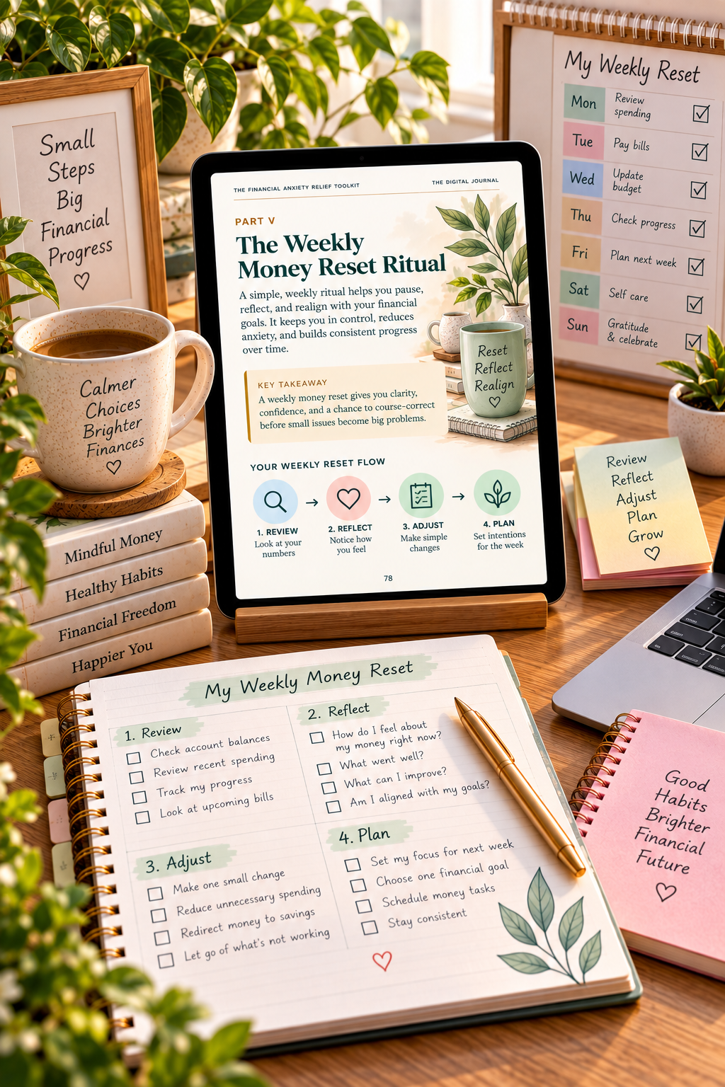 The Financial Anxiety Relief Toolkit PDF – inside page preview 6