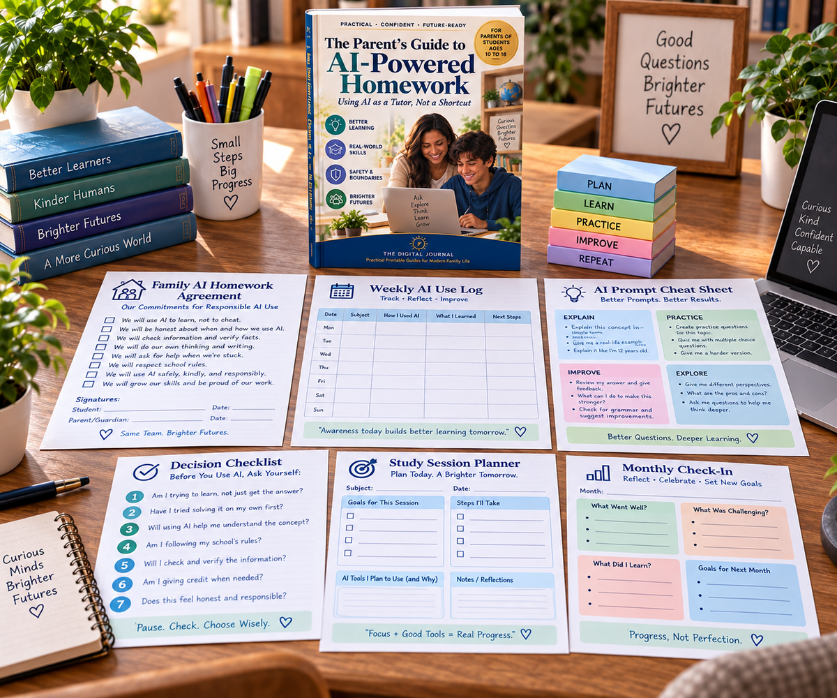 The Parent's Guide to AI-Powered Homework PDF – inside page preview 6