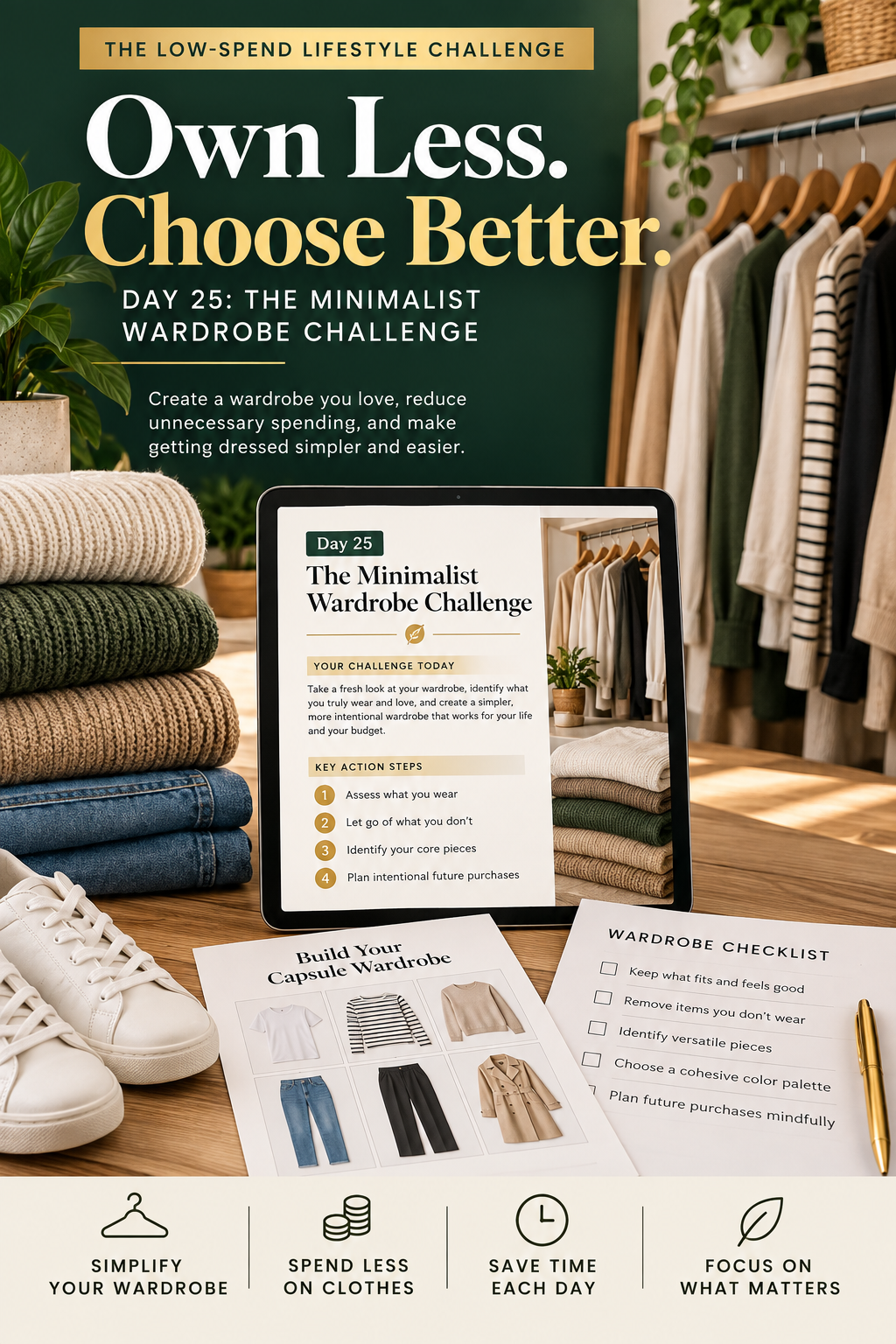The Low-Spend Lifestyle Challenge PDF – inside page preview 6