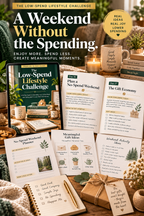 The Low-Spend Lifestyle Challenge PDF – inside page preview 5