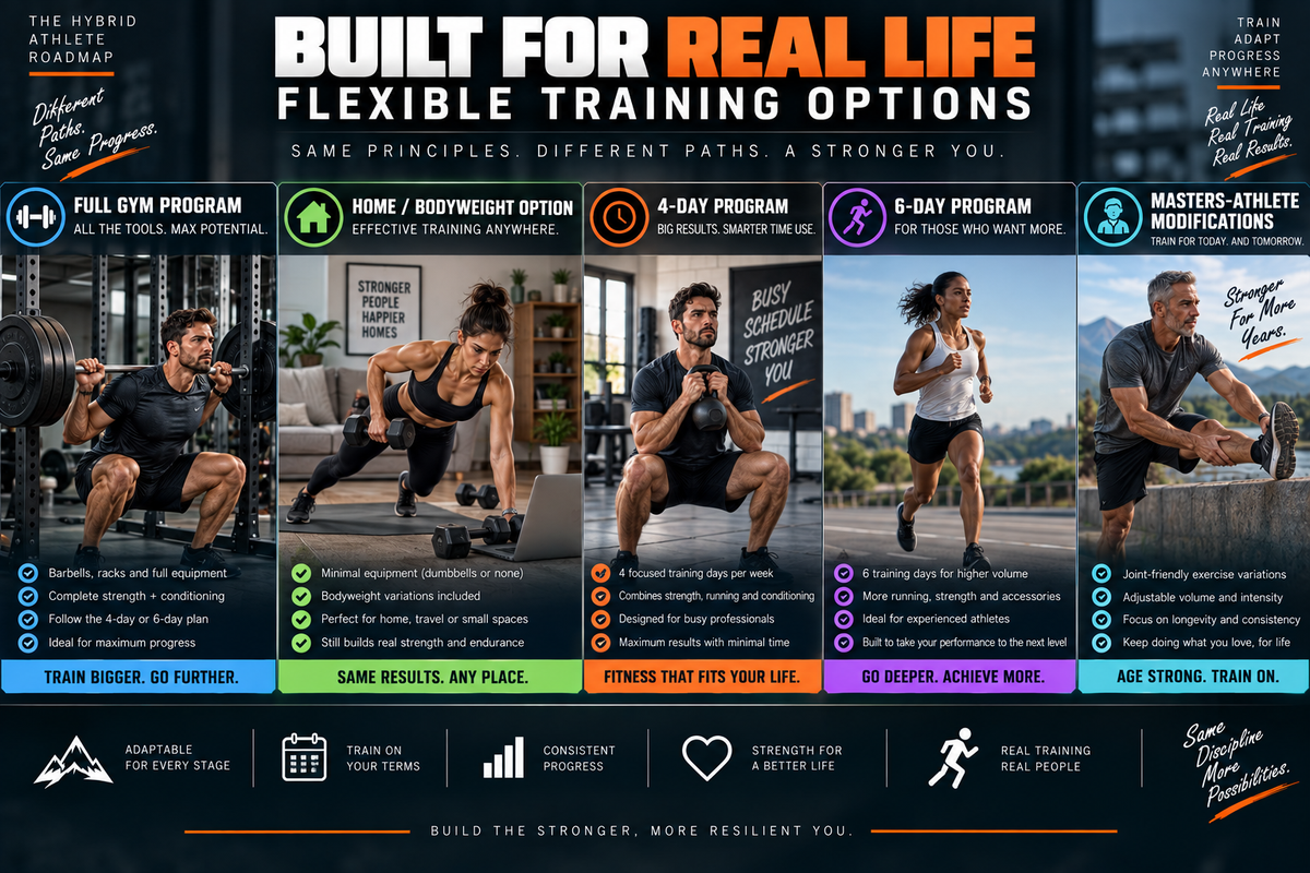 Page 17 from the Hybrid Athlete Roadmap printable