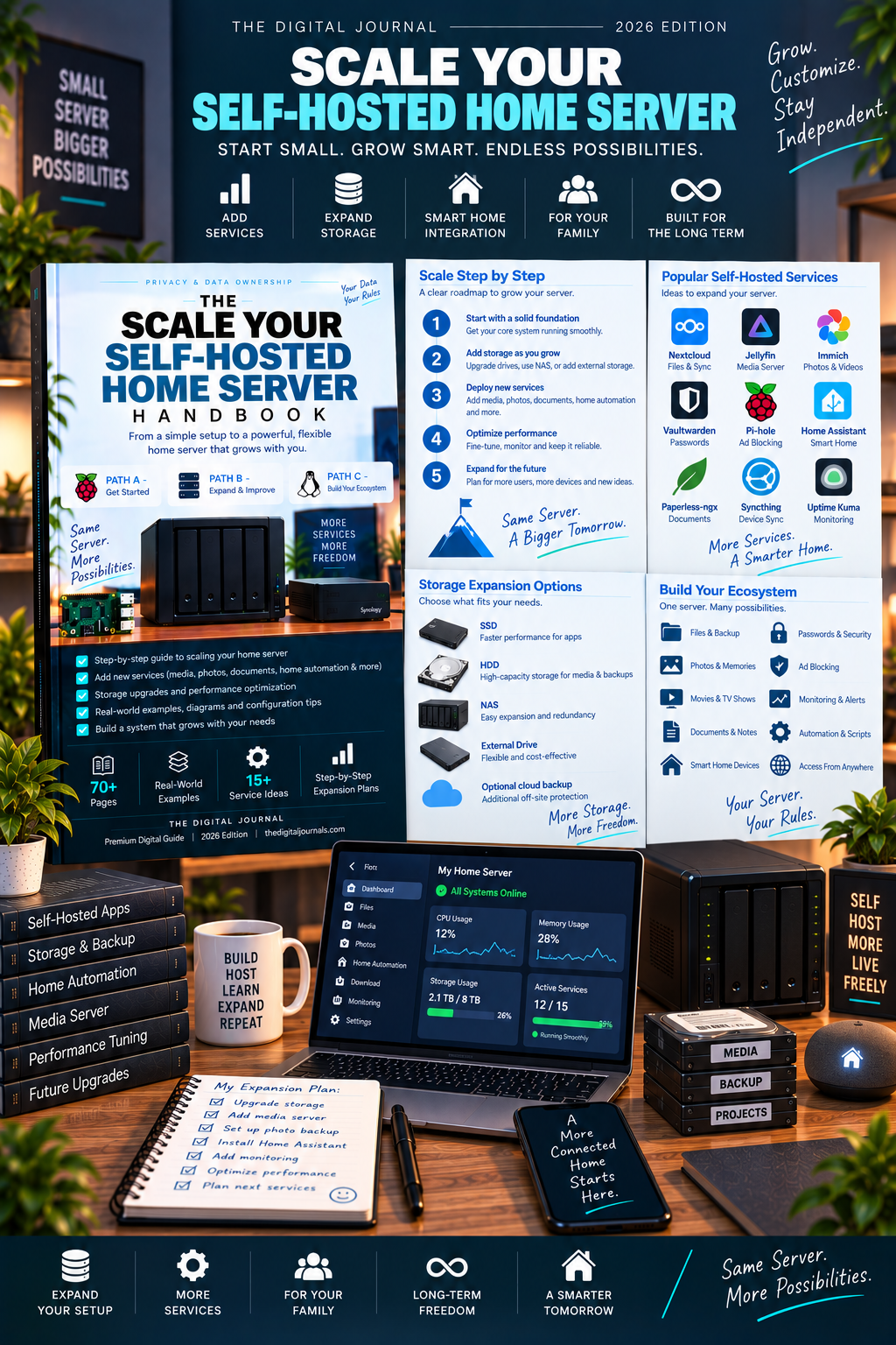 The Home Server Self-Hosting Handbook PDF – inside page preview 6