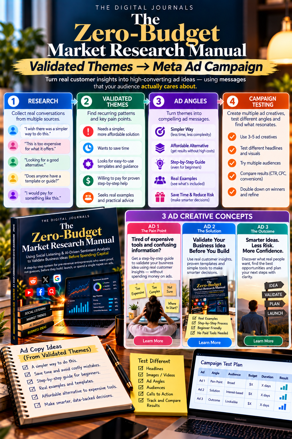The Zero-Budget Market Research Manual PDF – inside page preview 4