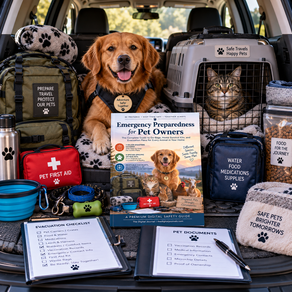 Pet Emergency Preparedness Guide PDF – inside page preview 5