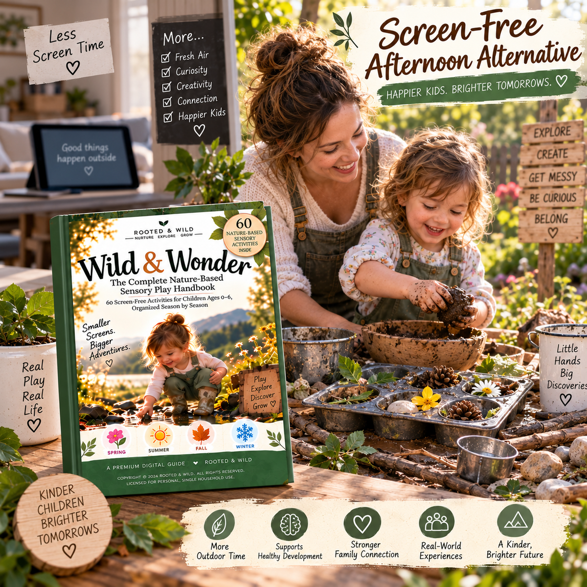 Wild & Wonder Sensory Play Handbook PDF – inside page preview 5