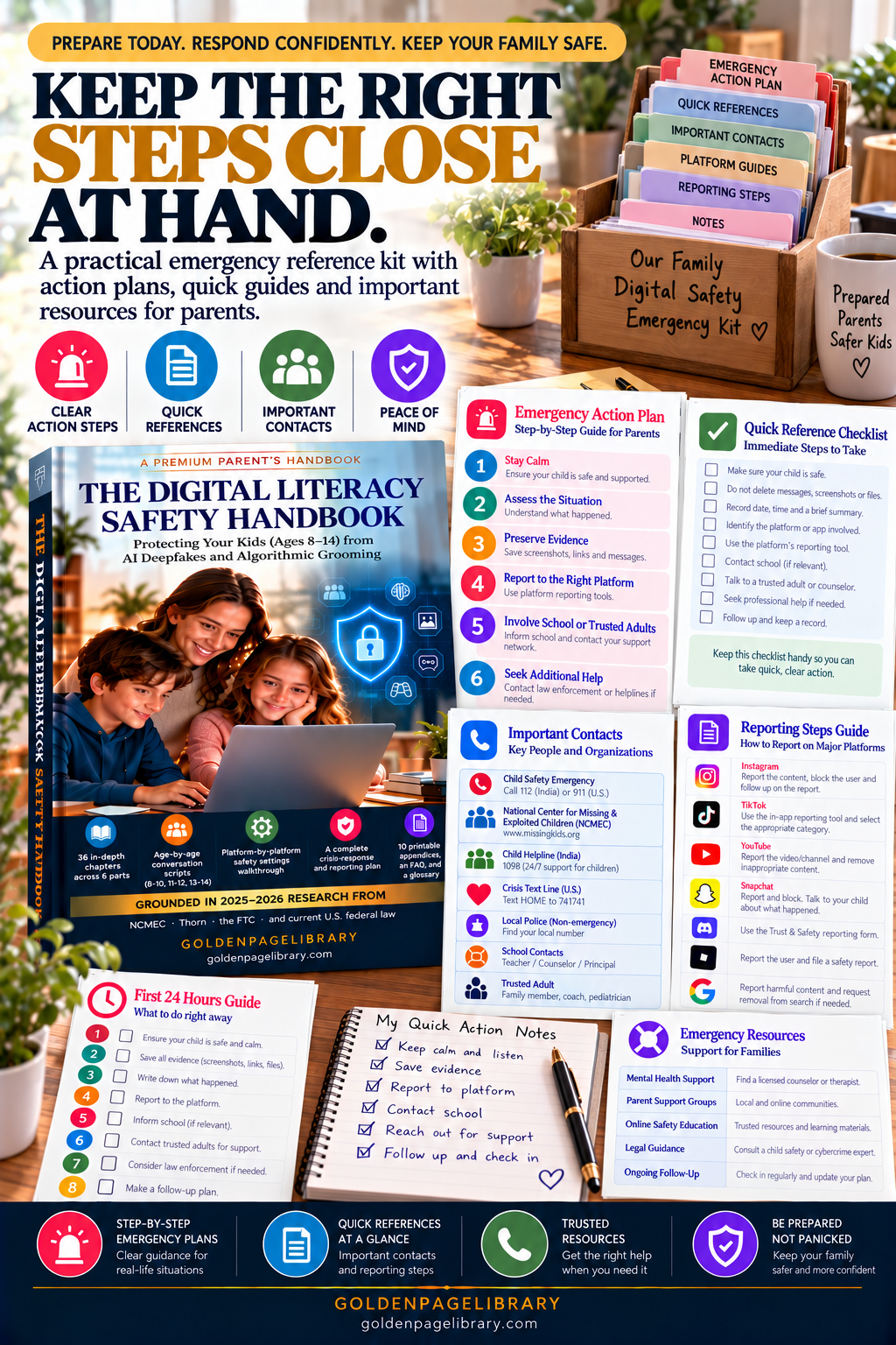 Digital Literacy Safety Handbook for Parents PDF – inside page preview 4