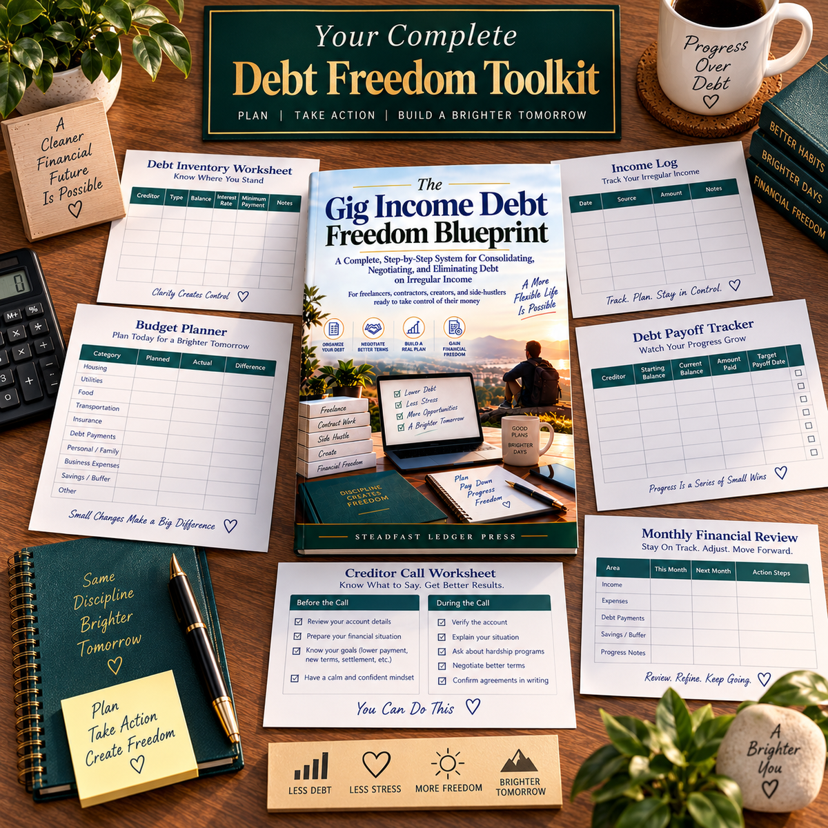 The Gig Income Debt Freedom Blueprint PDF – inside page preview 5