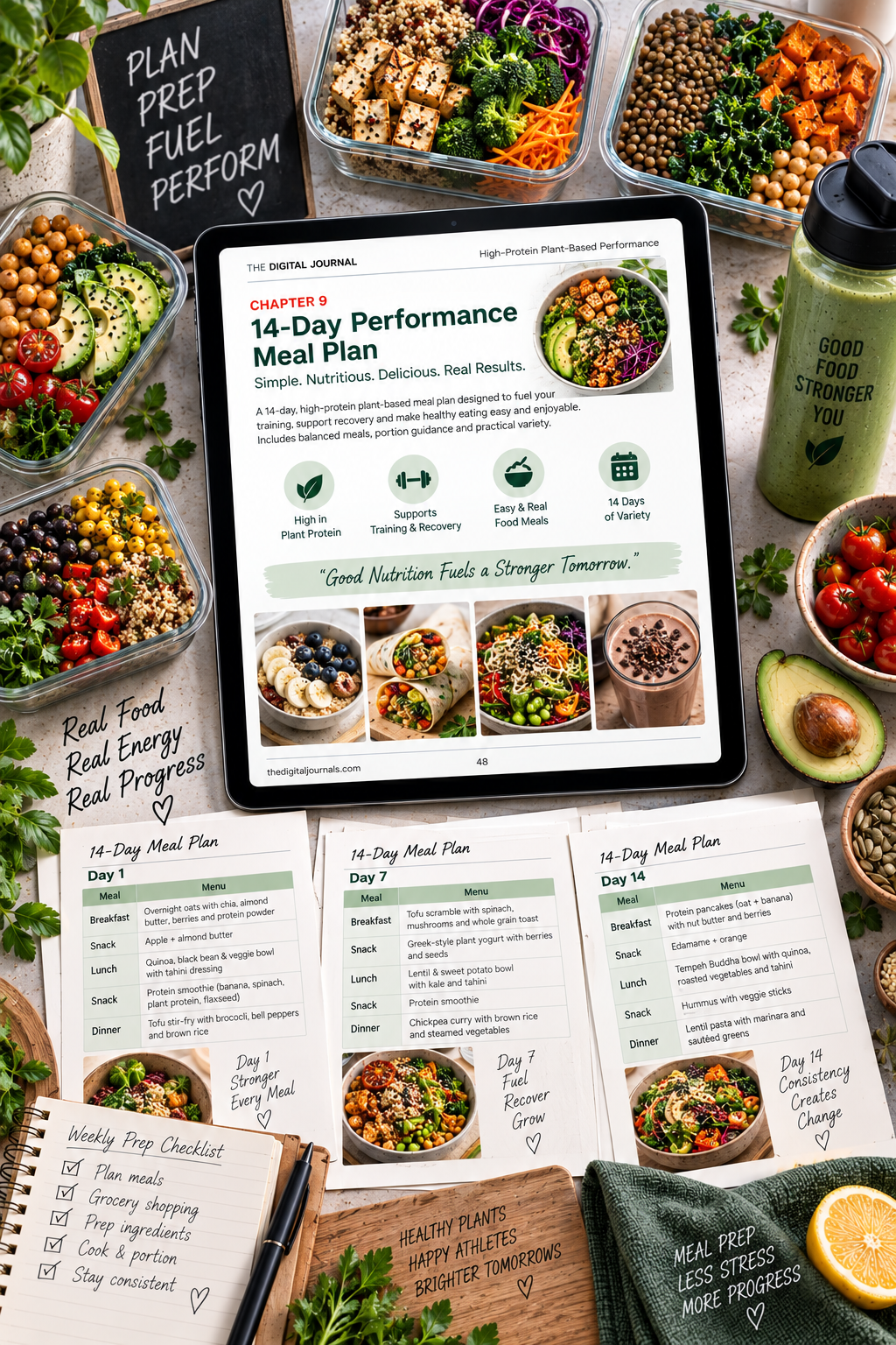 High-Protein Plant-Based Performance PDF – inside page preview 5