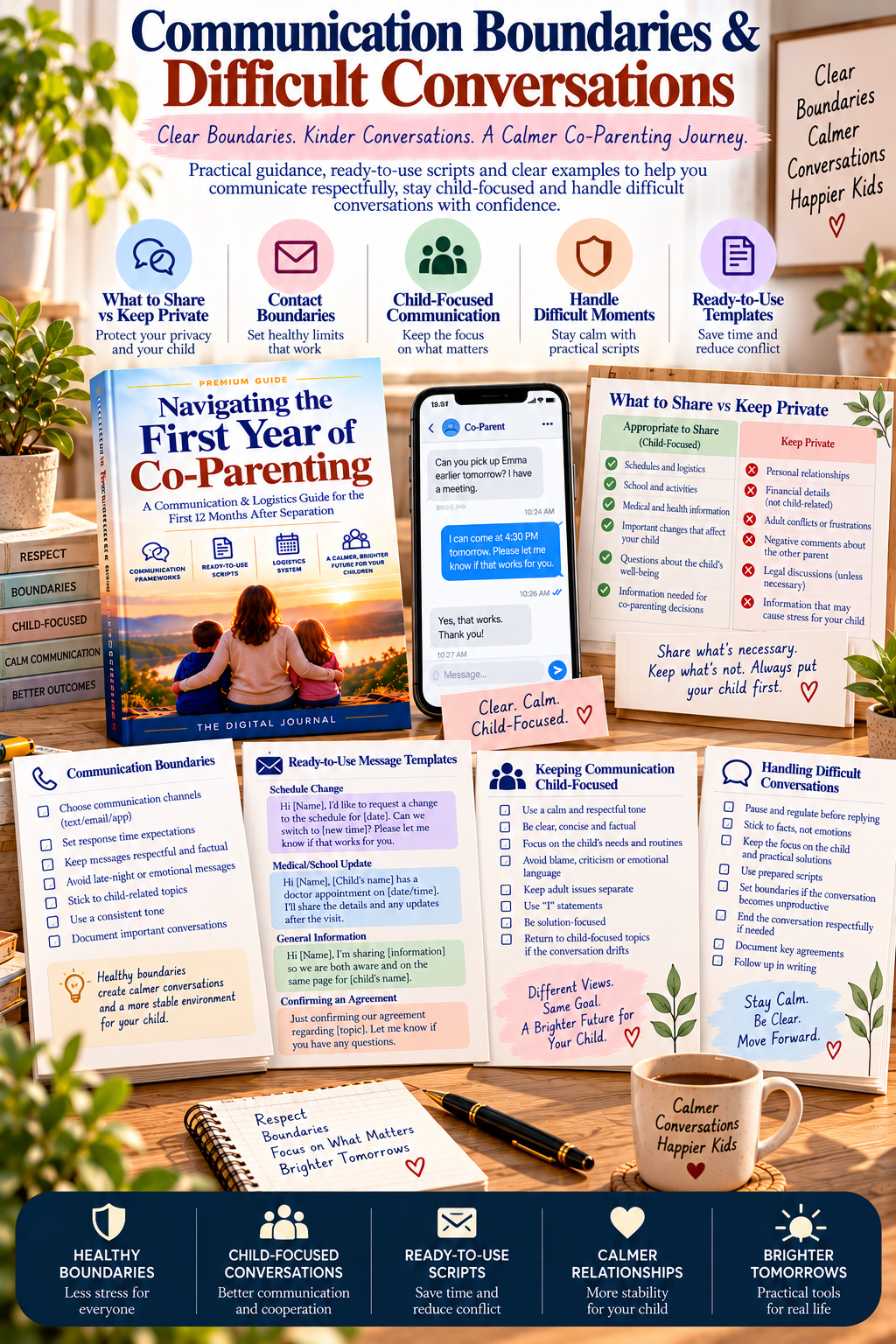 Navigating the First Year of Co-Parenting PDF – inside page preview 4