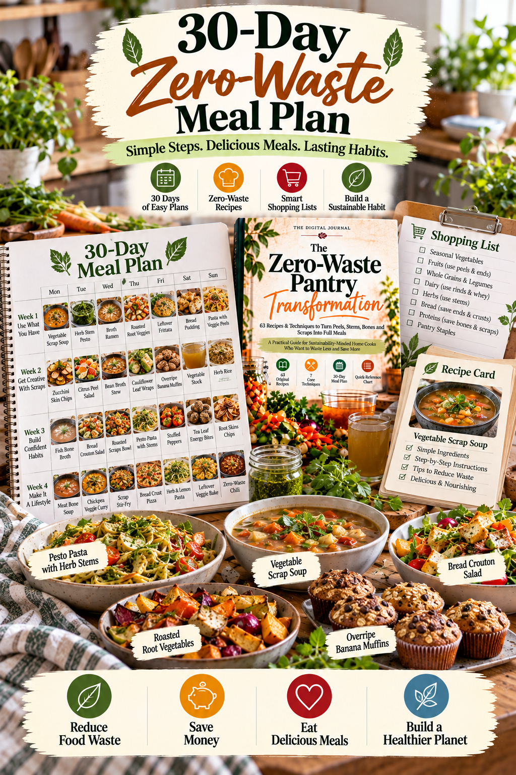 The Zero-Waste Pantry Transformation PDF – inside page preview 4