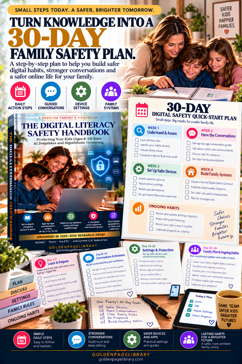 Digital Literacy Safety Handbook for Parents PDF – inside page preview 3