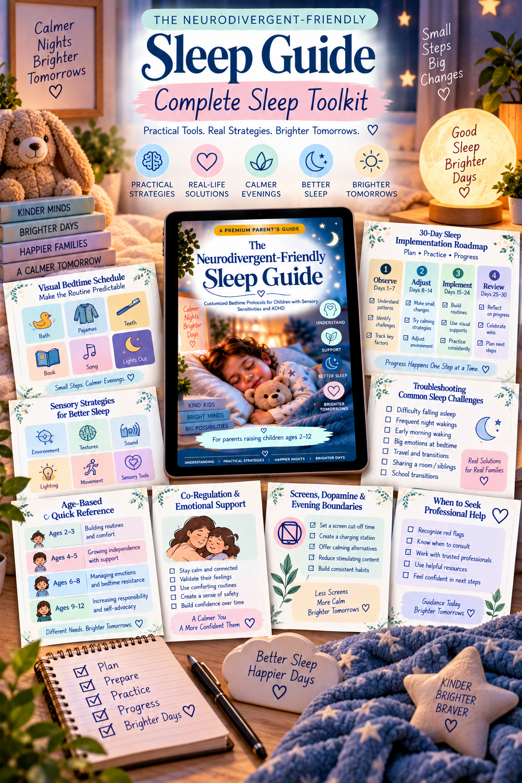 The Neurodivergent-Friendly Sleep Guide PDF – inside page preview 4