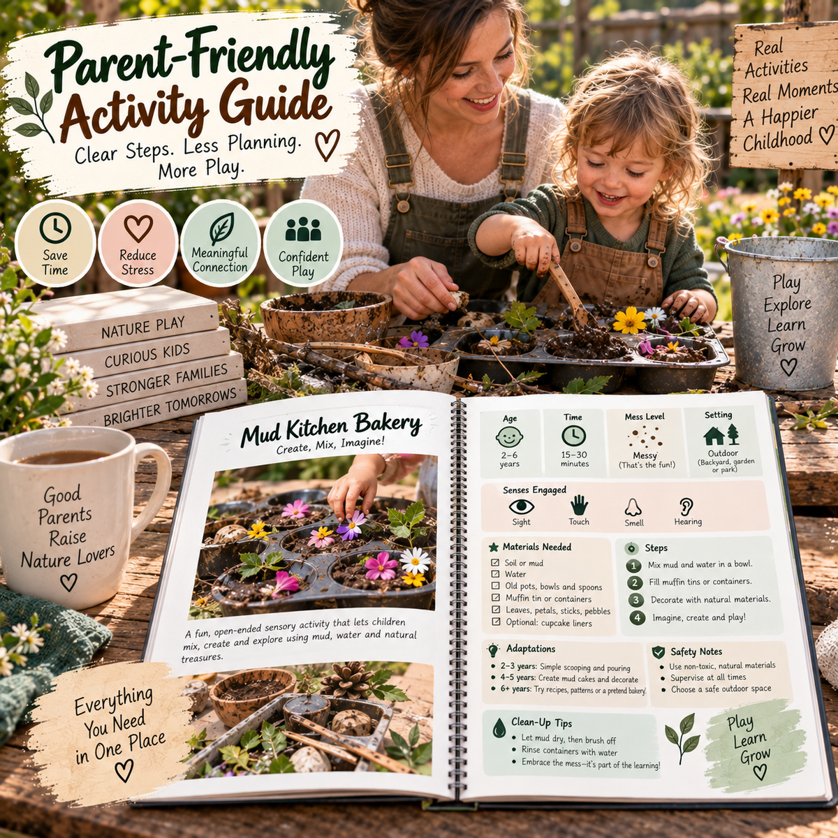 Wild & Wonder Sensory Play Handbook PDF – inside page preview 4