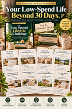 The Low-Spend Lifestyle Challenge PDF – inside page preview 3
