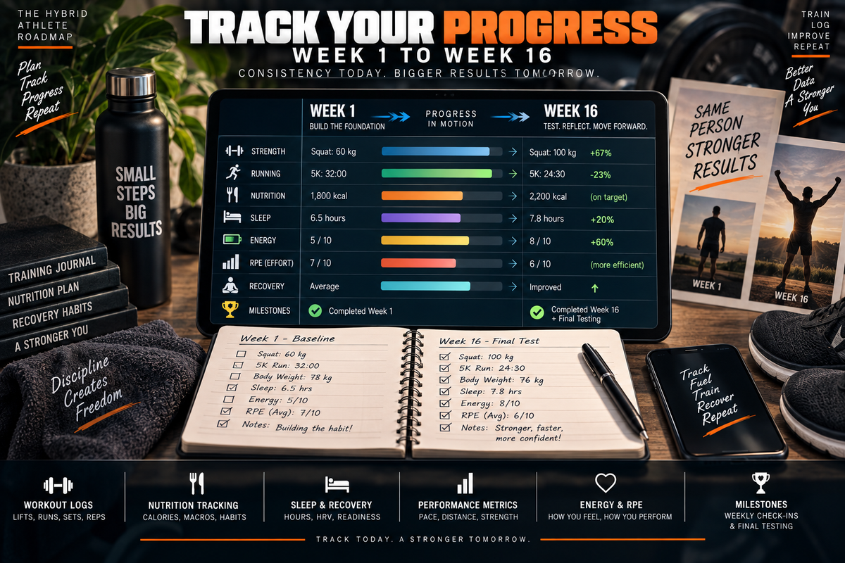 Page 19 from the Hybrid Athlete Roadmap printable