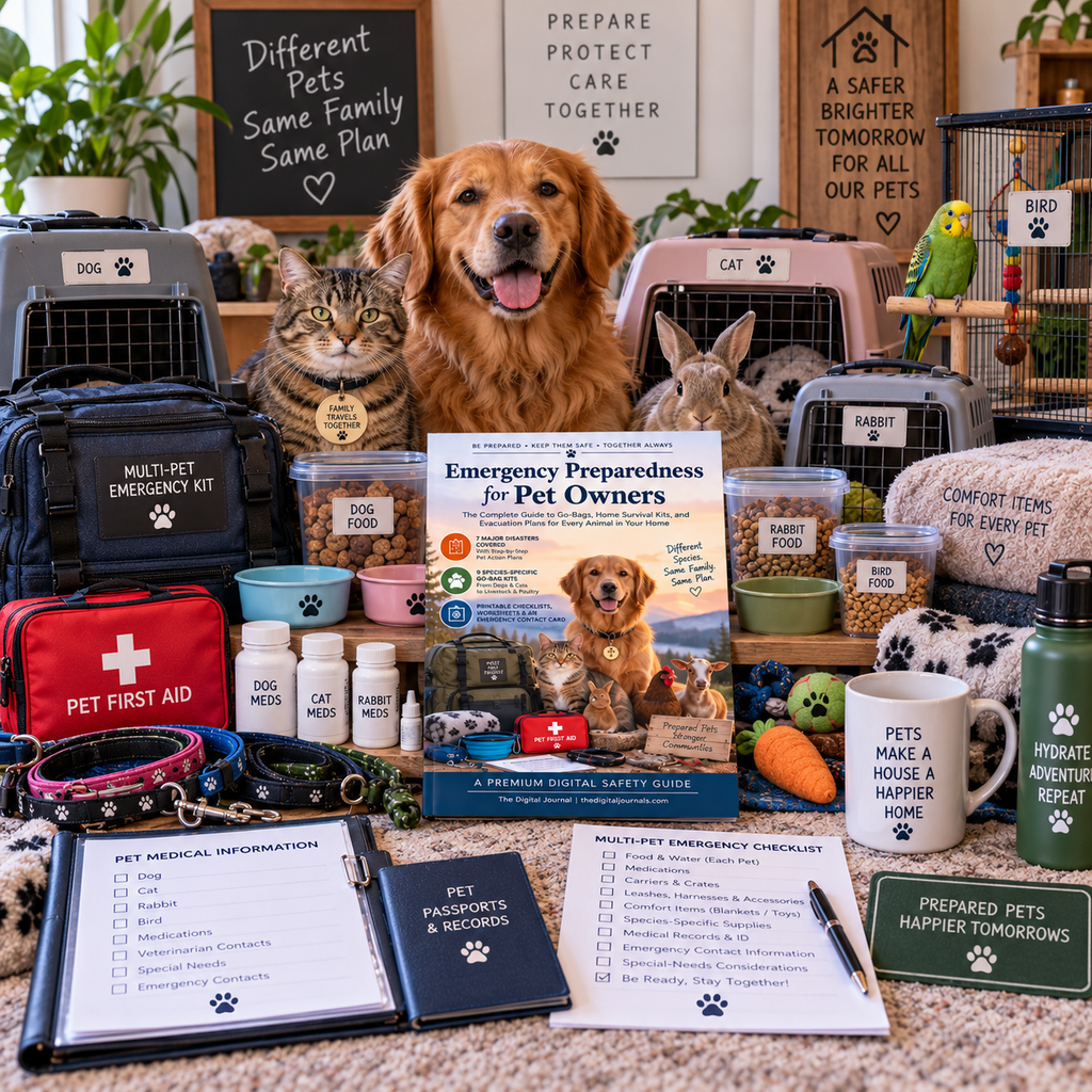 Pet Emergency Preparedness Guide PDF – inside page preview 4