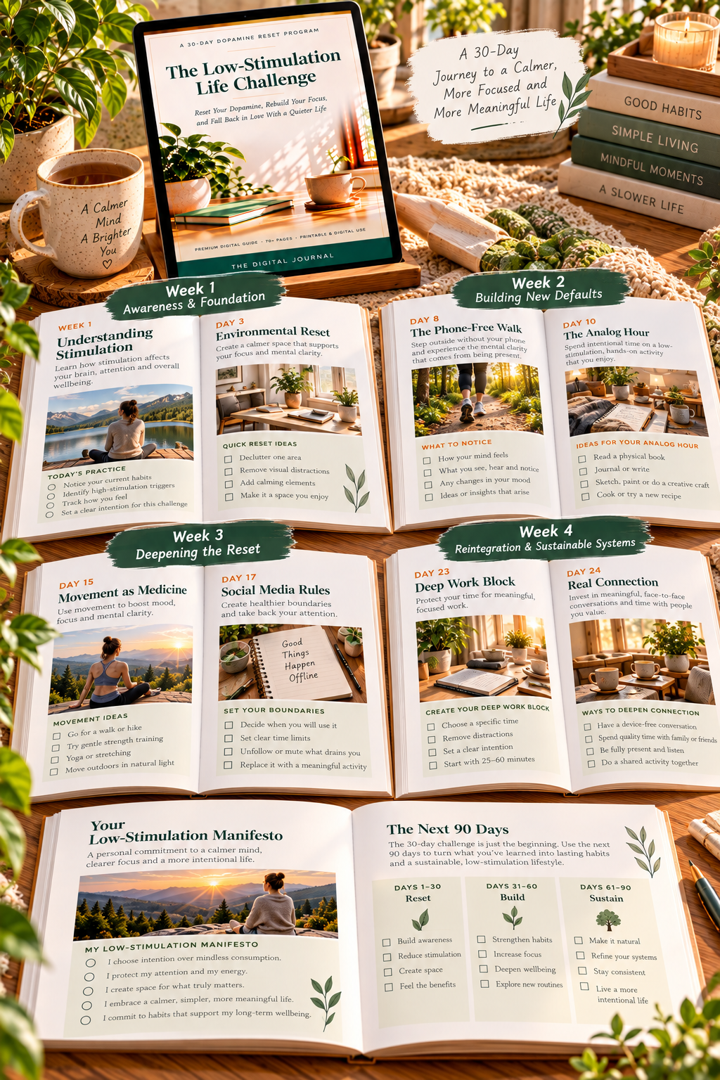 The Low-Stimulation Life Challenge PDF – inside page preview 3