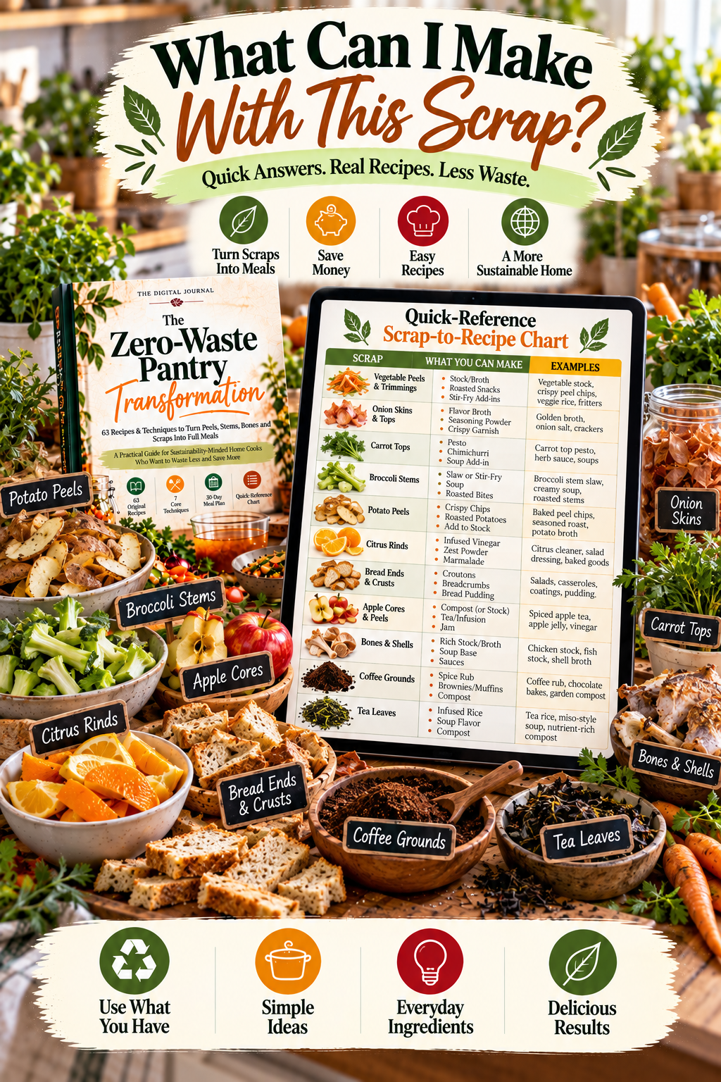 The Zero-Waste Pantry Transformation PDF – inside page preview 3