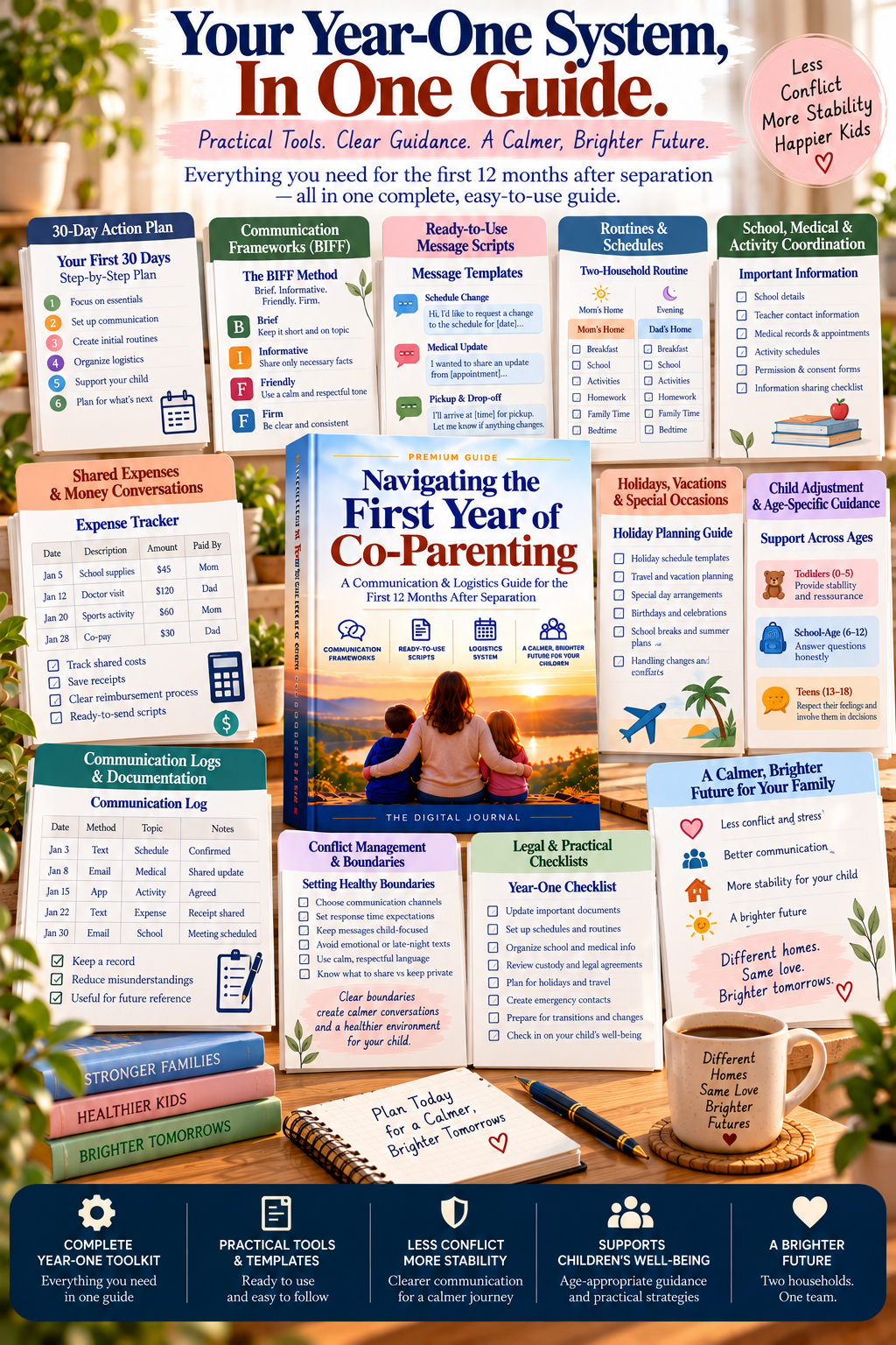 Navigating the First Year of Co-Parenting PDF – inside page preview 3