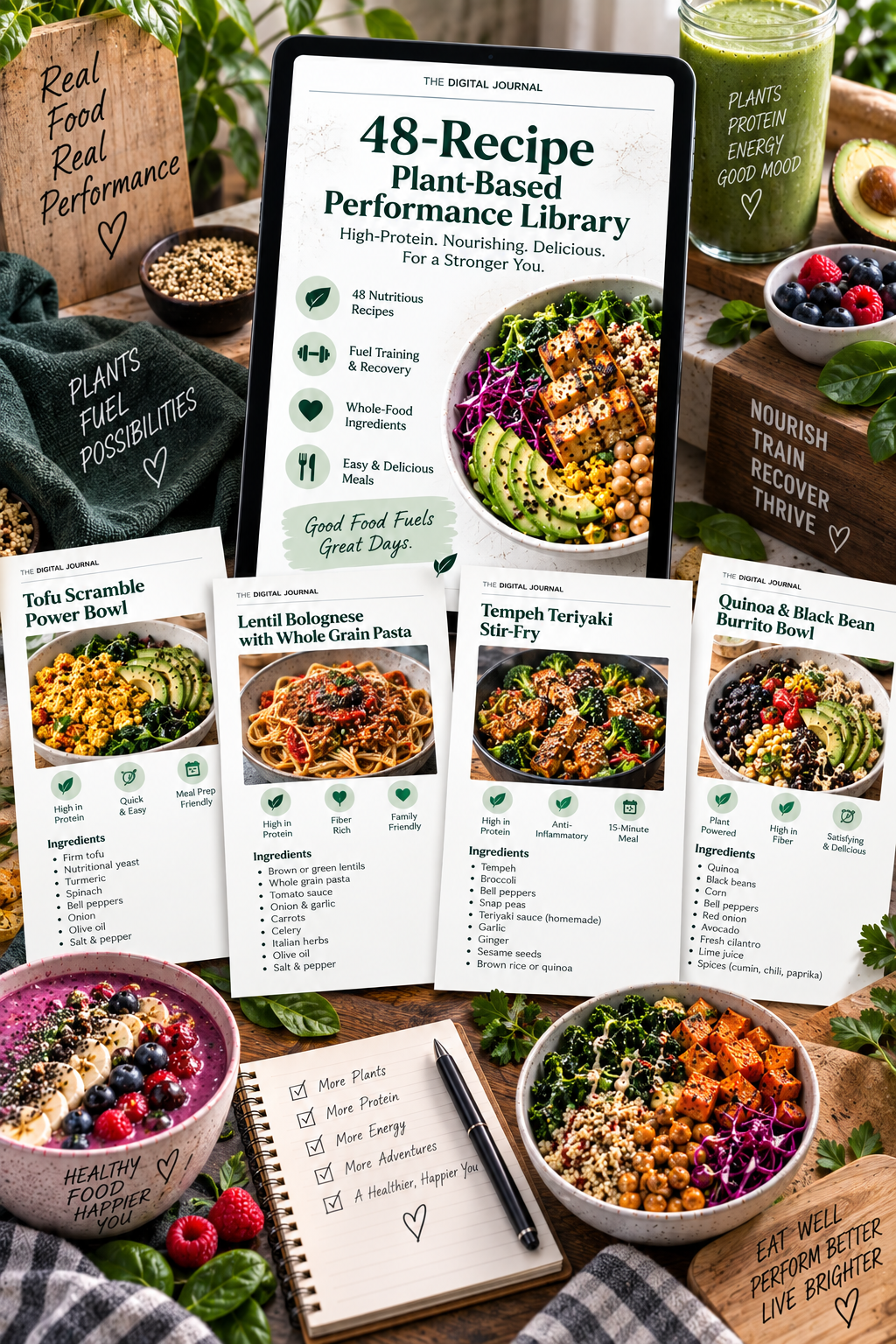 High-Protein Plant-Based Performance PDF – inside page preview 4