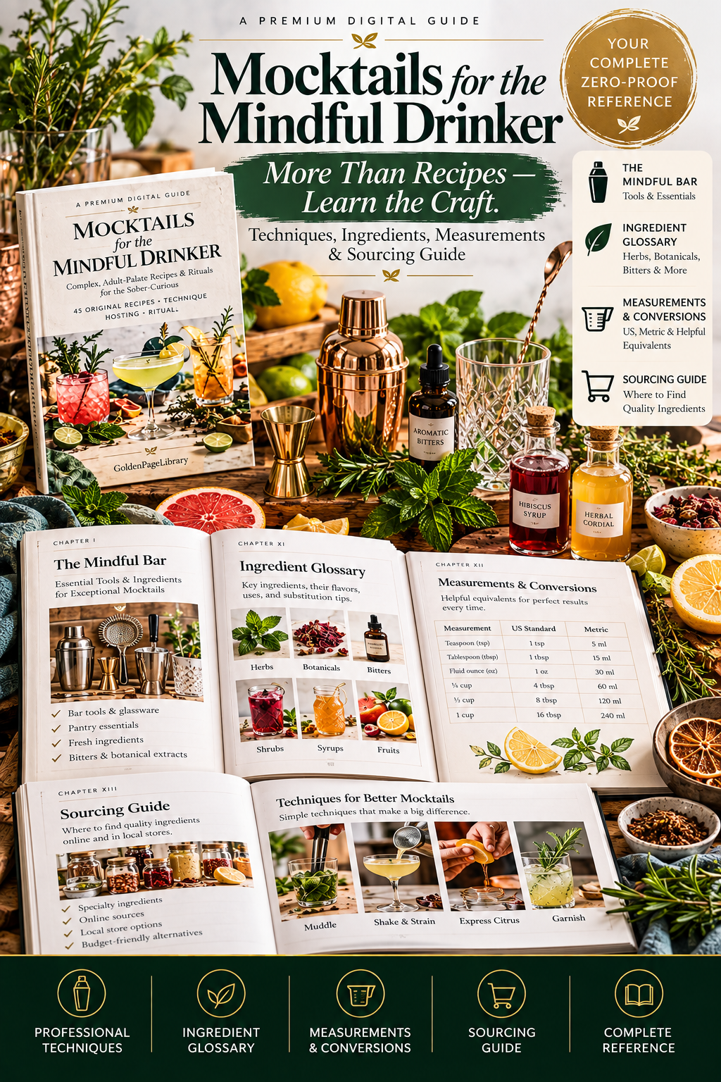 Mocktails for the Mindful Drinker PDF – inside page preview 3